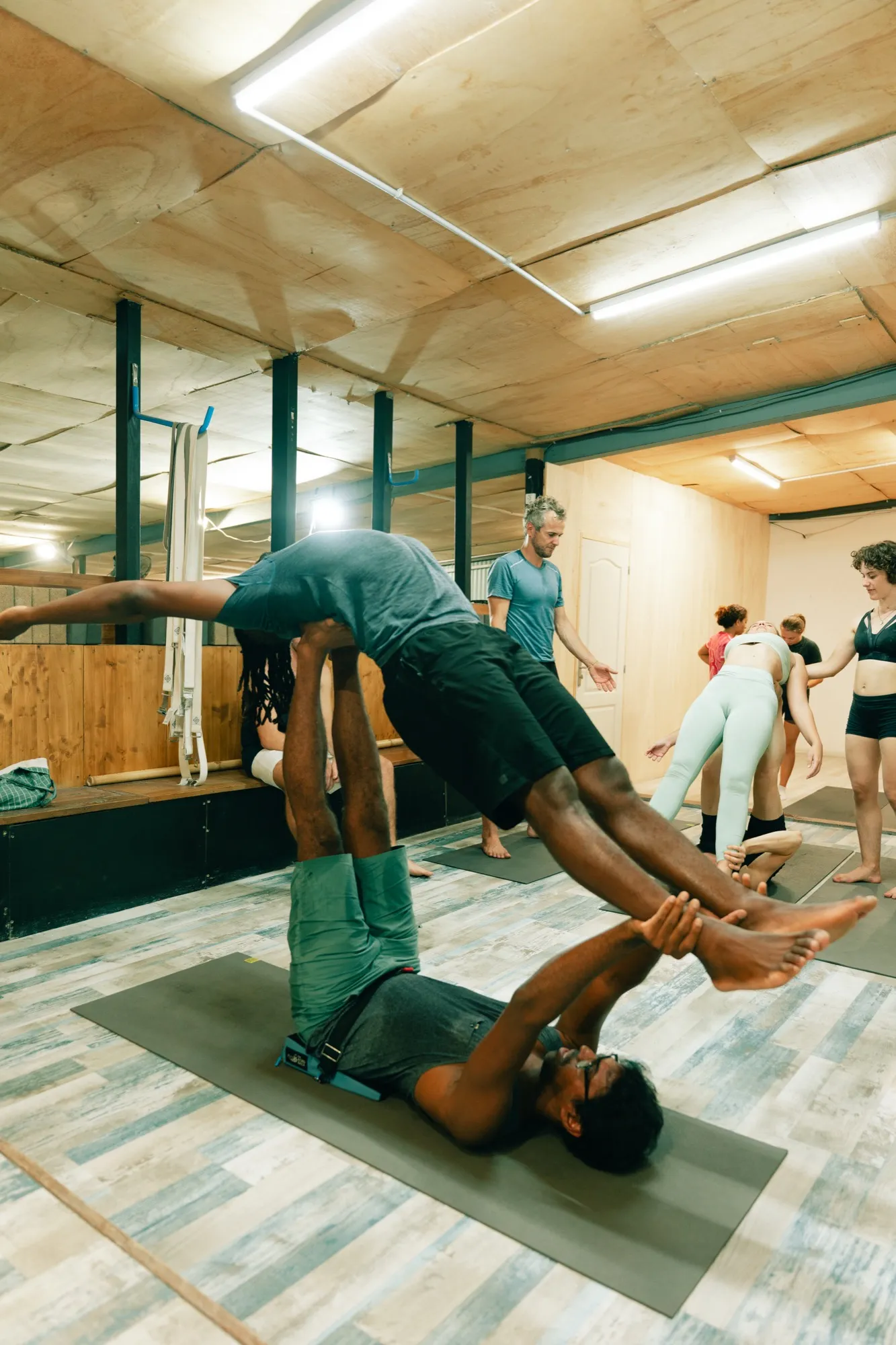Acroyoga avec Lydie et Micka